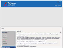 Tablet Screenshot of lolov.de